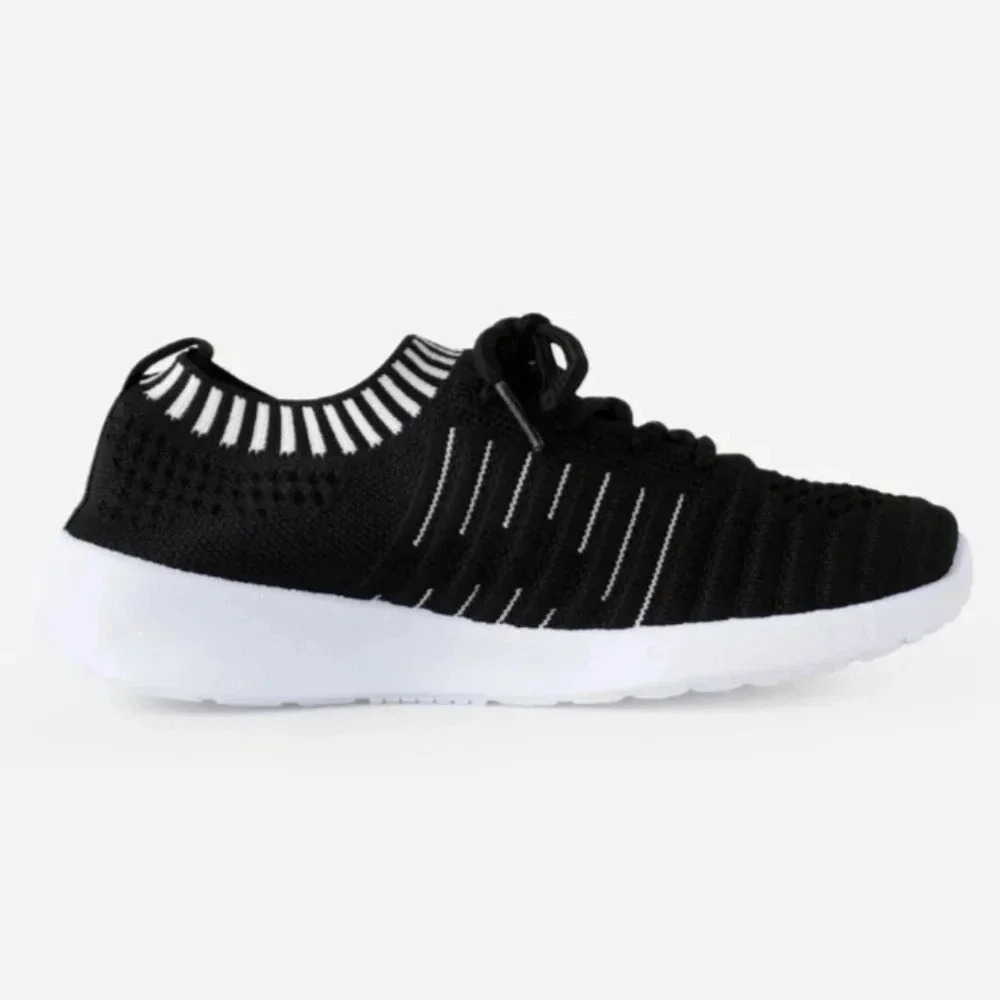 NIB Danskin Energy G Soft Knit Lace Up Sneakers - Picture 3 of 6